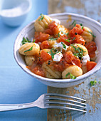 Gnocchi with tomatoes