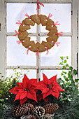 Fragrant gingerbread wreath