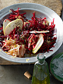 Beetroot salad with pears