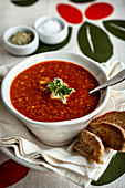 Tomato and Lentil Soup