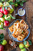 Apple and pear parcels