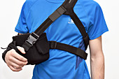 Shoulder-arm brace for recurrent shoulder dislocation