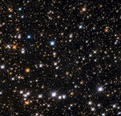Messier 11 open star cluster,Hubble image