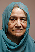 Portrait of elderly south Asian woman
