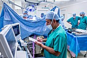 Spinal surgery anaesthetist