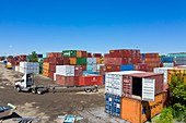 Shipping terminal,Detroit,USA