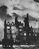 Bomb damage in Swansea, World War II