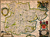 Map of Essex, 1678