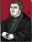 Martin Luther German Protestant reformer, 1546
