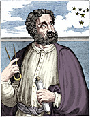 Ferdinand Magellan (c1480-c1521), Portuguese navigator