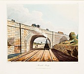 Rainhill Bridge, Chat Moss, near Liverpool, 1831