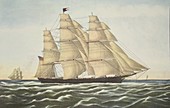 Clipper Ship 'Flying Cloud '