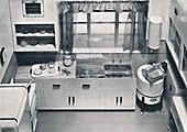 View of a kitchen, 1938