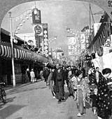 A street in Yokohama, Japan, 1900s