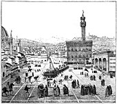 Execution of Girolamo Savonarola, Florence