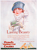 Pond's Cream advert, 1927