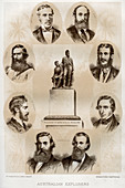 Australian explorers, 1879