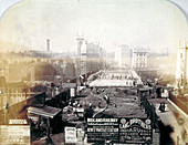Holborn Viaduct, City of London, 1869