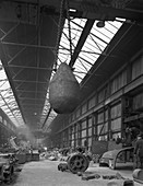 Edgar Allen steel foundry, Meadowhall, 1962