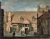Barracks in Scotland Yard, Westminster, London, 1818