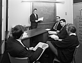 Economics tutorial, Sheffield University, 1967