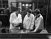 Training apprentices, 1961