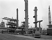 Coleshill Gas Works under construction, Warwickshire, 1962