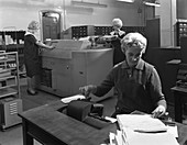 Hollerith data machine, 1963
