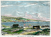 View of the Bay of Valparaiso, Chili, c1880