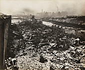 Silvertown munitions factory explosion, 1917