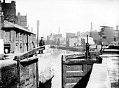 Industrial landscape on the Regent's Canal, London, c1905
