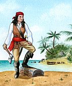 Mary Read, British Pirate's Mate