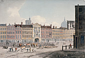 Smithfield Market, City of London, 1810