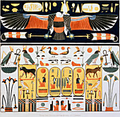 Mural from the Tombs of the Kings of Thebes