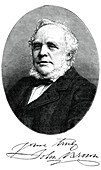 Sir John Brown, British industrialist, c1880