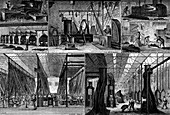 Views in the Royal Small Arms Factory, Enfield, c1880