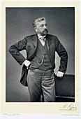 Alexandre Gustave Eiffel, French engineer, late 19th century