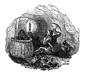 Miners' safety lamp, 1833