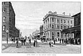 Queen Street, at the Edward Street Corner', Brisbane, 1860