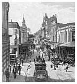 King Street, Sydney, New South Wales, Australia, 1886