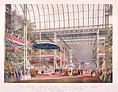 Great Exhibition, Crystal Palace, Hyde Park, London, 1851