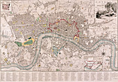 Map of London, 1797