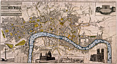 Map of London, 1798