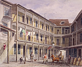 Aldgate High Street, London, c1850