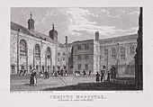 Christ's Hospital, London, 1823