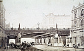Holborn Viaduct, London, c1865