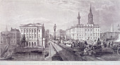 London Bridge (new), London, c1840