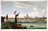 The Southwark Iron Bridge', London, 1822