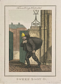 Sweep Soot O', Cries of London, 1804