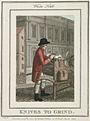 Knives to Grind', Cries of London, 1804